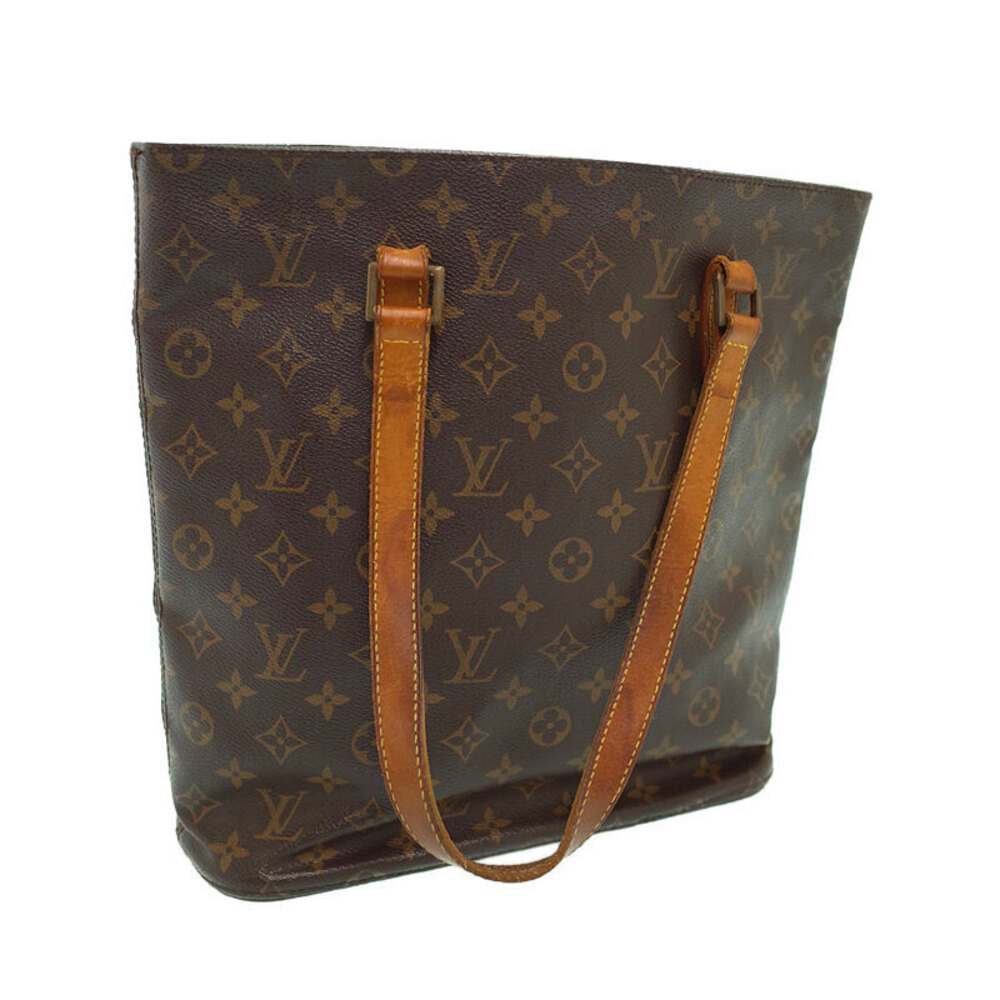 Louis Vuitton Leather Vavant Brown Monogram Tote Bag